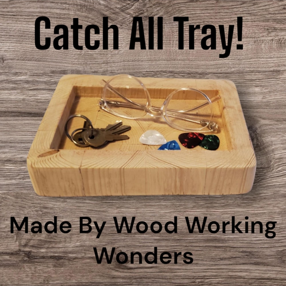 Wooden Catch All Tray